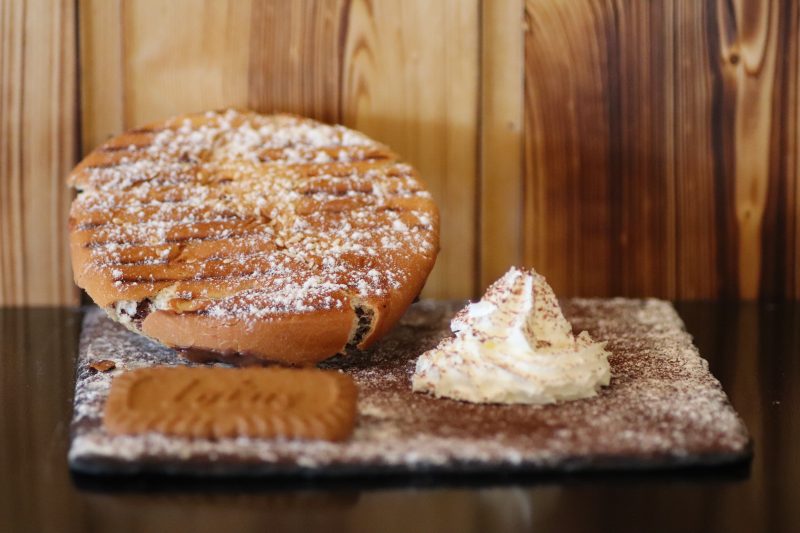 Burger nutella banane