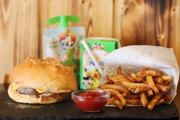 Menu enfant cheeseburger
