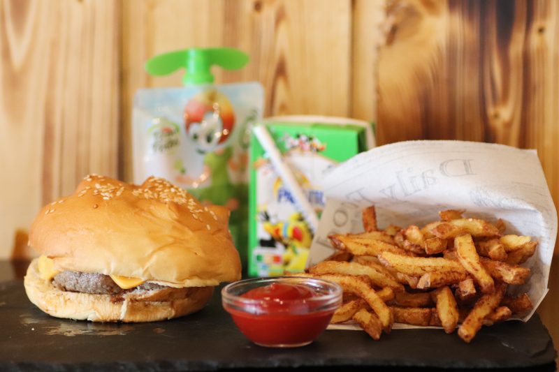 Menu enfant cheeseburger